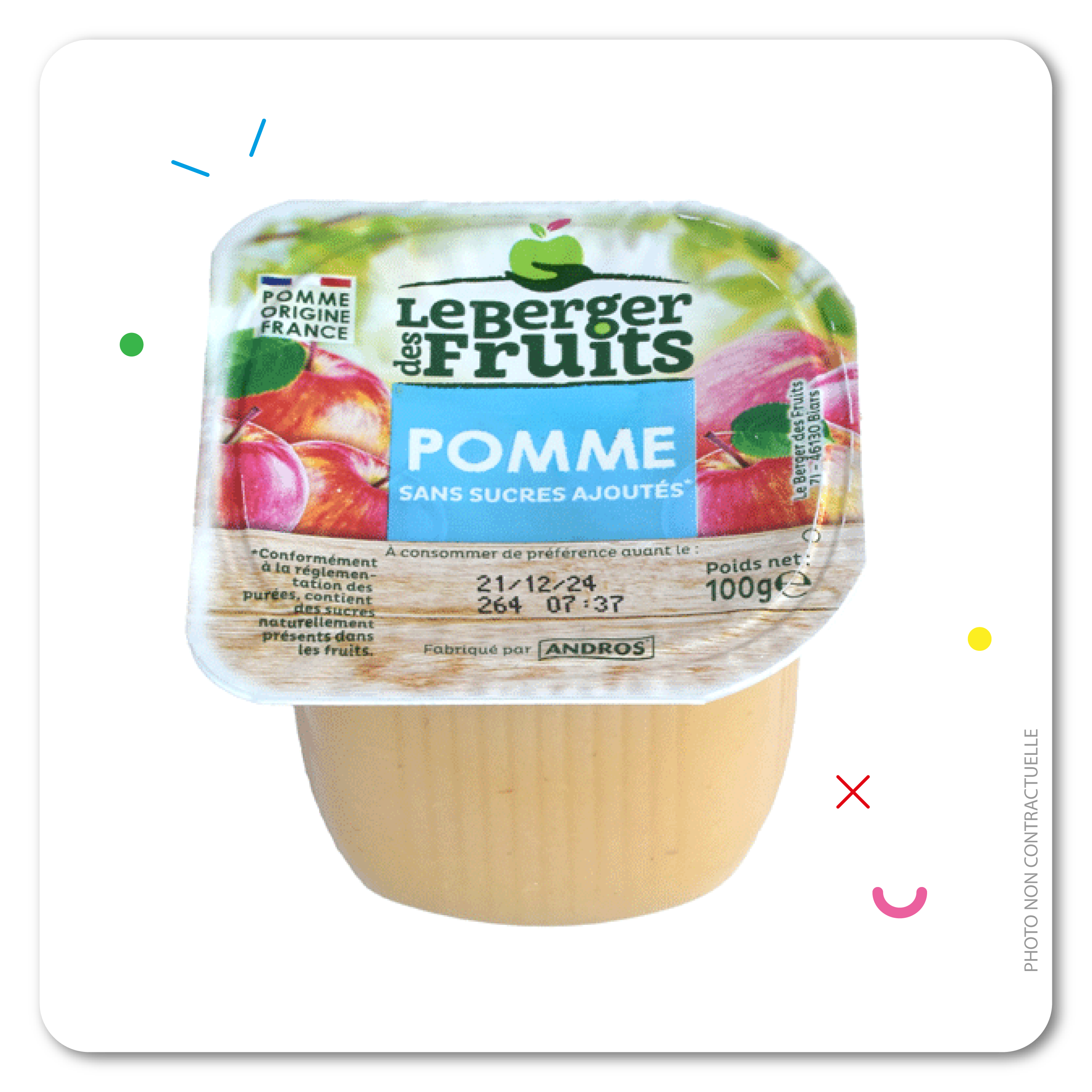 Compote Pomme 100g