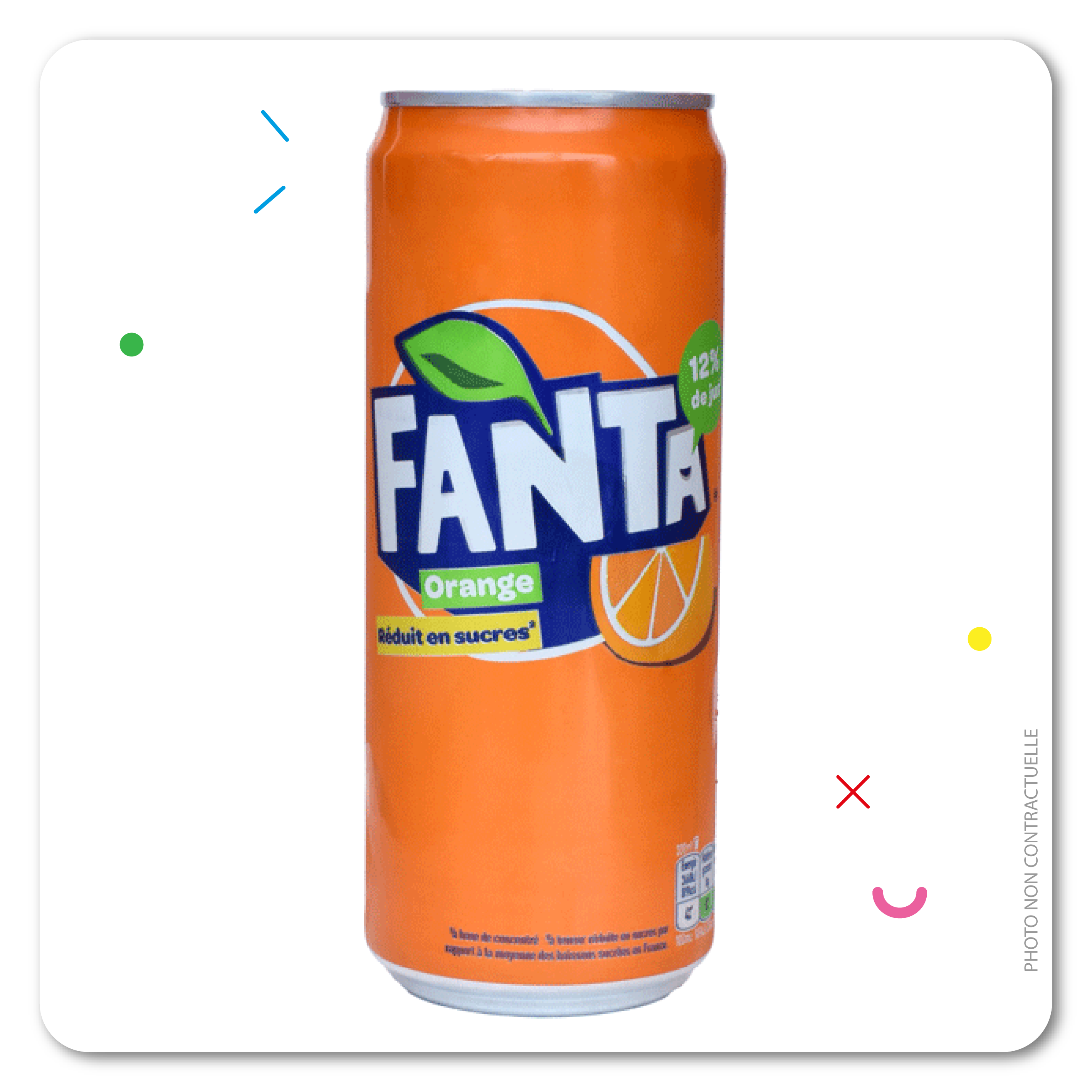 Slim Fanta Orange 33 cl