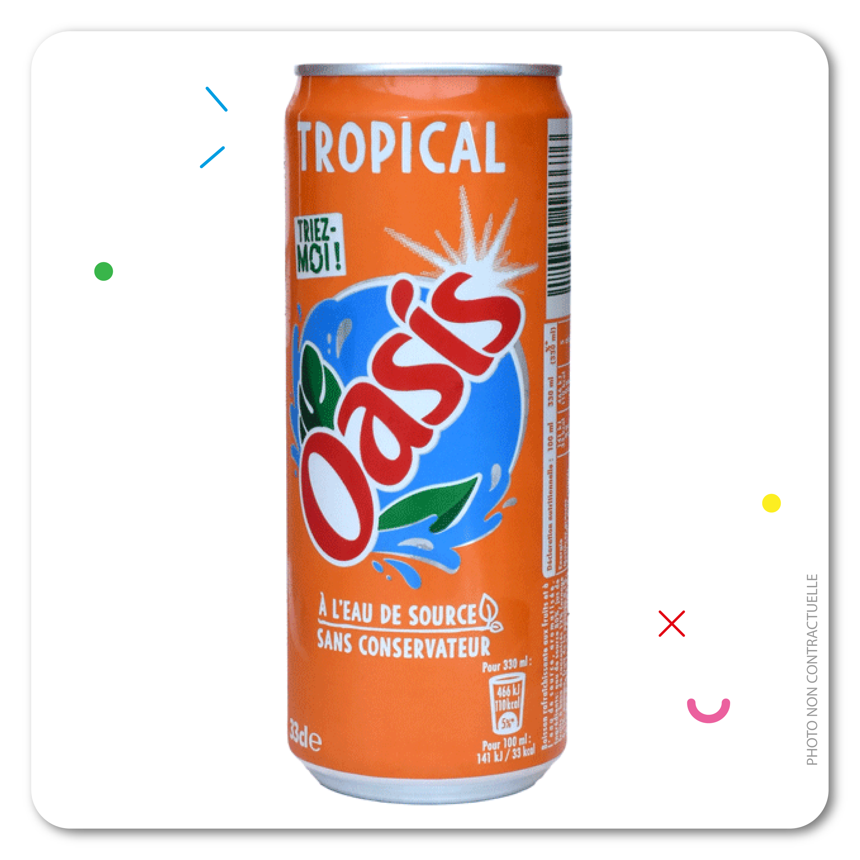Oasis Tropical 33 cl