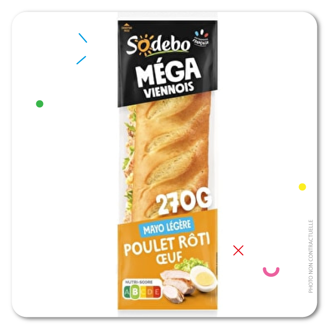 Sandwich Poulet rôti