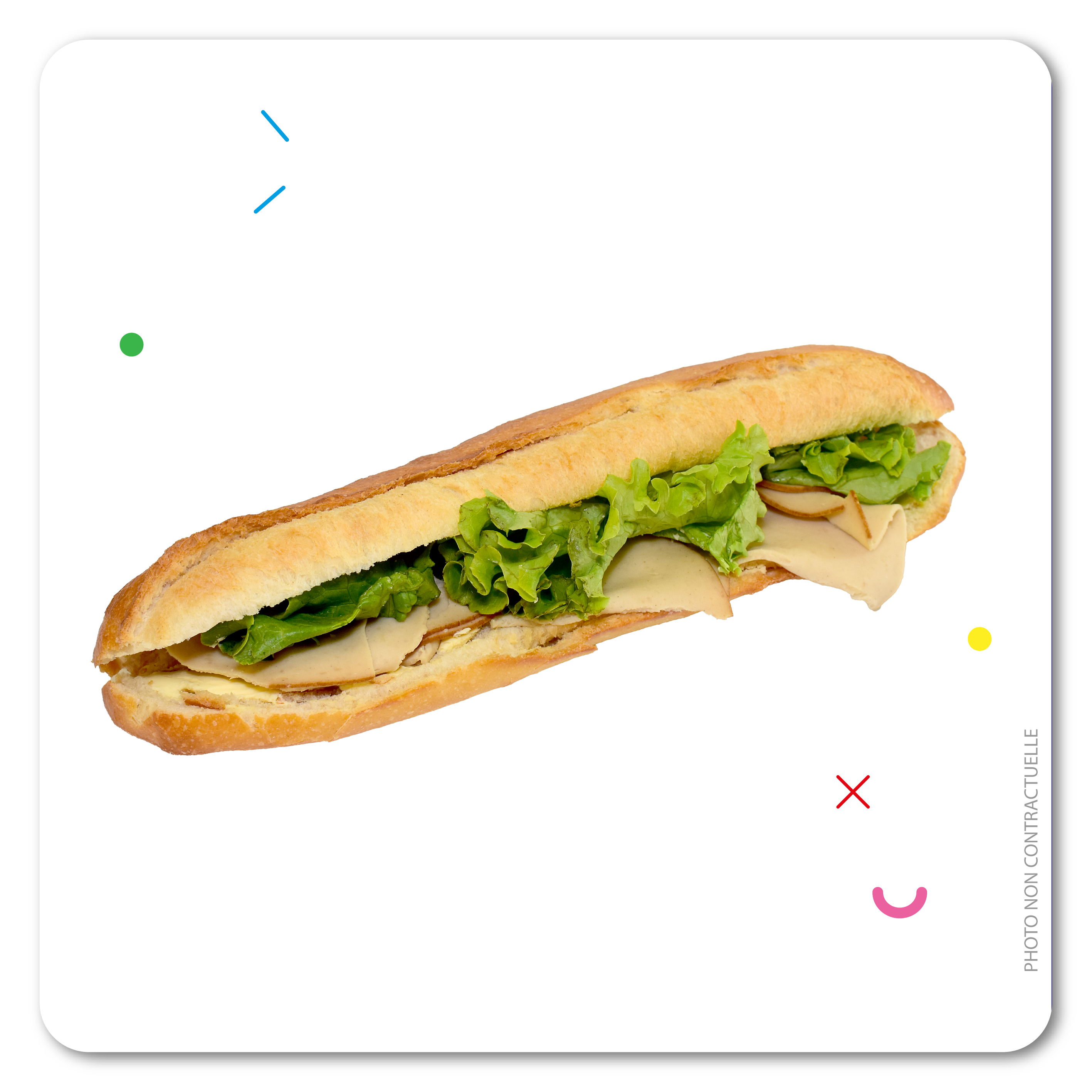 4-Menu TRIO - Sandwich végé - Jeudi 26 Février